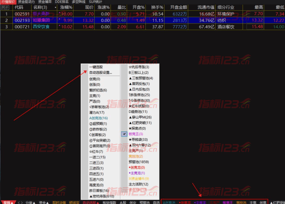 情绪龙战法系统