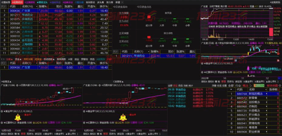 情绪龙战法系统