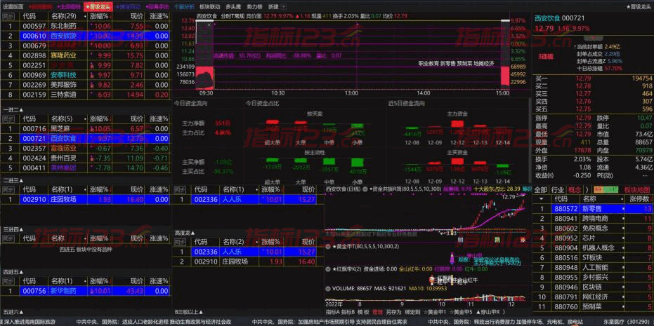 情绪龙战法系统